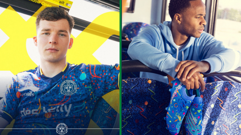Bohs Call Out Raheem Sterling Over Similarities To Dublin Bus Jersey Design