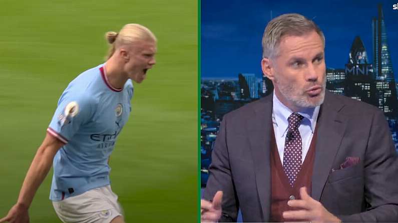 Carragher Expertly Breaks Down One Of Haaland's Most Frightening Attributes