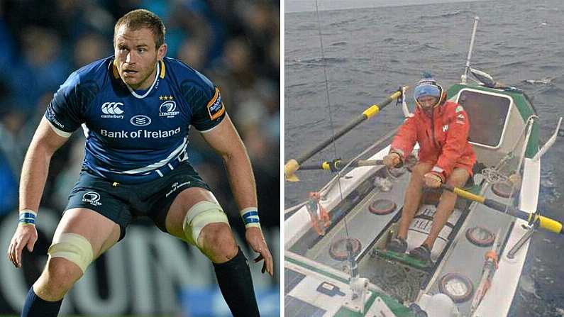 Damian Browne Becomes First Person To Row From New York To Galway