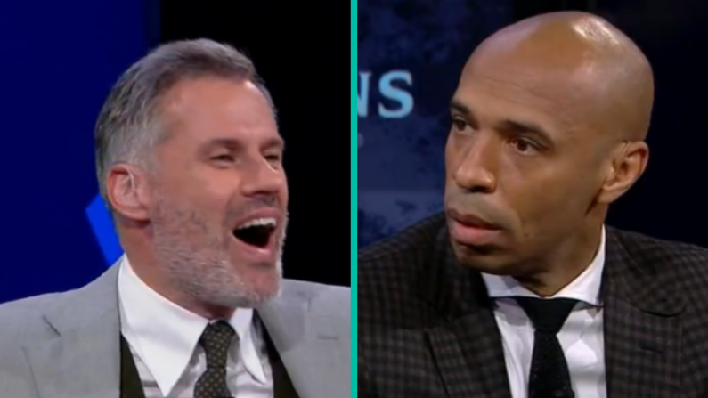 Thierry Henry And Jamie Carragher Share Another Classic Moment On US TV