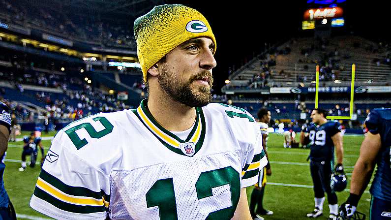 Aaron Rodgers Seems To Think That Guinness Is A London Thing