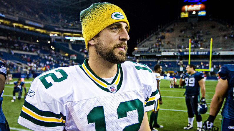 Aaron Rodgers Seems To Think That Guinness Is A London Thing