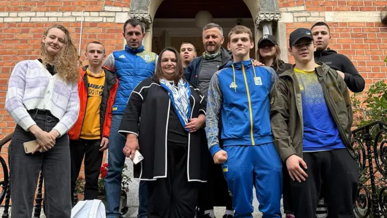 Tonight, Young Irish And Ukraine Boxers Square Off, And Stand United