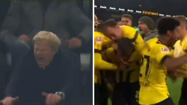 Oliver Kahn Provides Priceless Reaction To Dortmund Equalizer