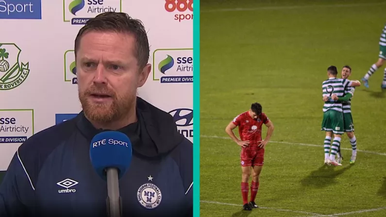 Damien Duff Gives Maddened And Inspired Interview After Manic Rovers-Shels Game