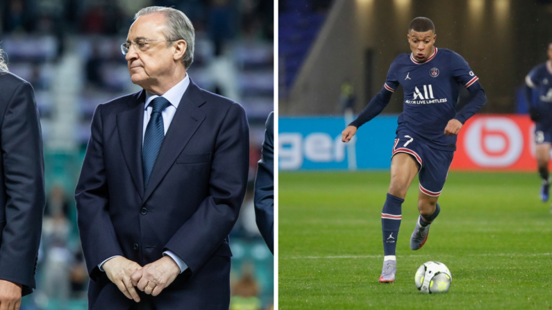 Real Madrid President Takes Dig At Kylian Mbappe Over Wanting To Leave PSG