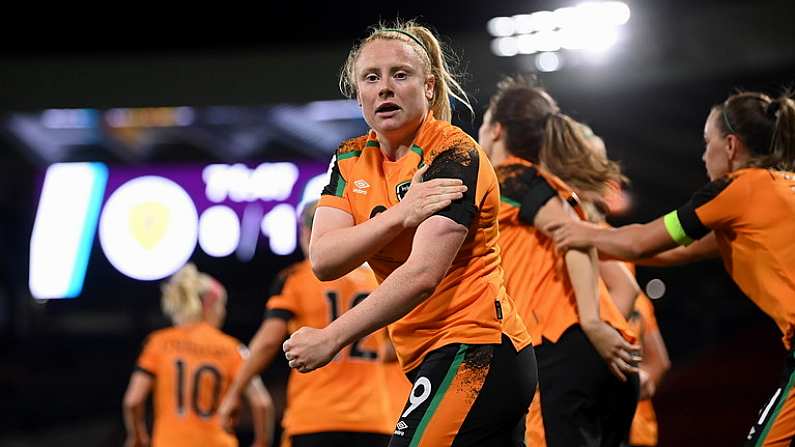 History Made As Milford's Amber Barrett Sends Ireland To First-Ever Women's World Cup