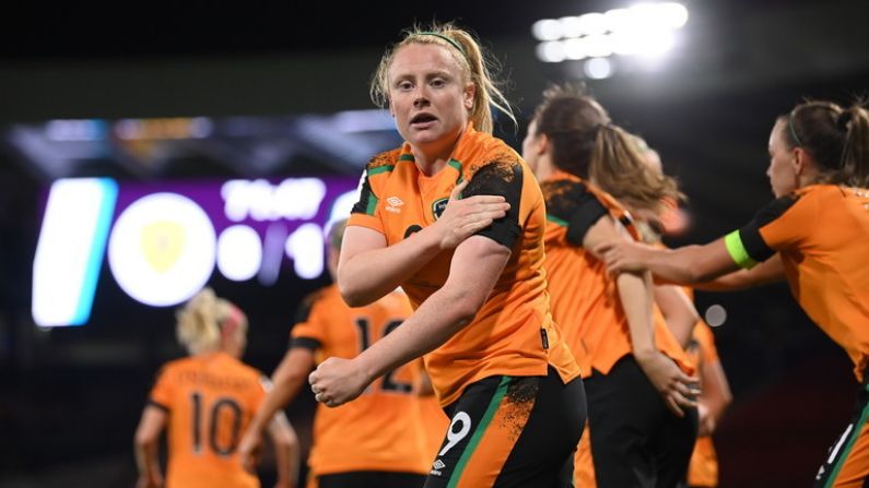 History Made As Milford's Amber Barrett Sends Ireland To First-Ever Women's World Cup
