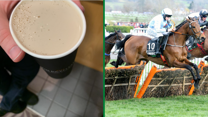 Punters Were Disgusted At The State Of The Guinness At Cheltenham Today