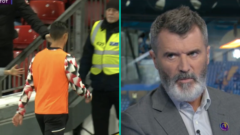 Watch: Roy Keane Gives Embarrassing Defence Of Cristiano Ronaldo Despite Spurs Antics