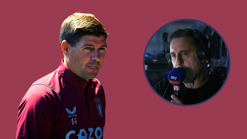 Gary Neville Hammers Aston Villa For Handling Of Steven Gerrard Sacking