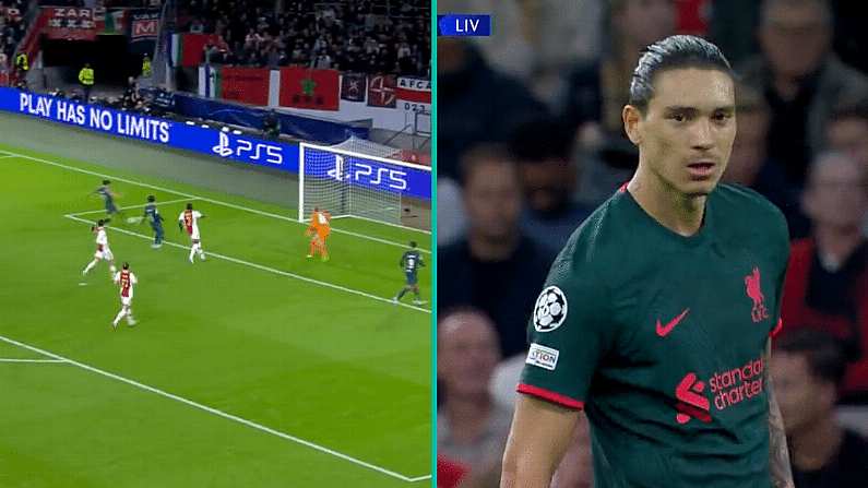 Watch: Football Fans Couldn't Get Over Darwin Nunez's Miss Against Ajax