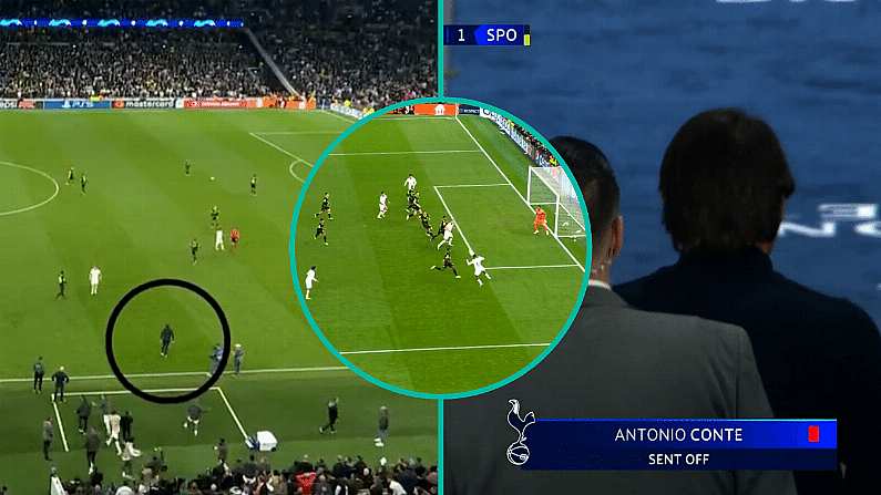 Antonio Conte Completely Lost The Head After Spurs Winner Controversially Ruled Out