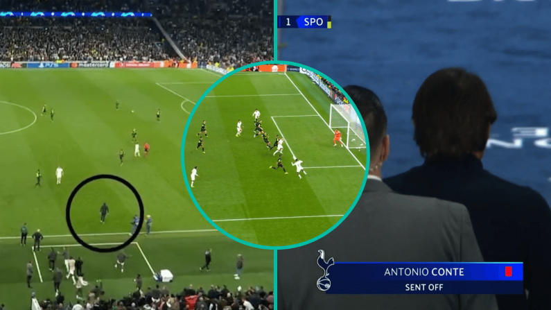Antonio Conte Completely Lost The Head After Spurs Winner Controversially Ruled Out