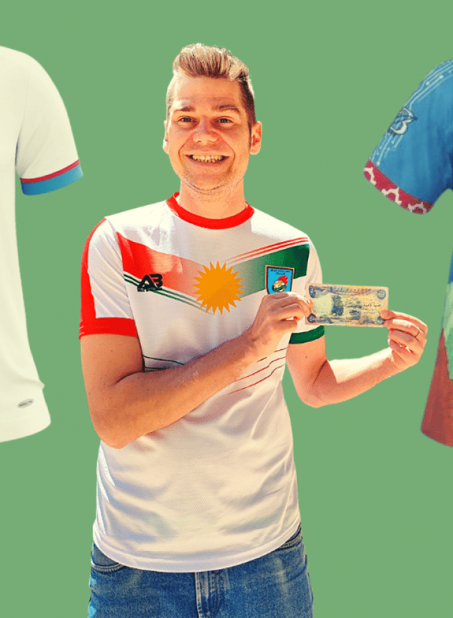 The Jersey Hunter: One Man&#039;s 10-Year Search For Every International Kit