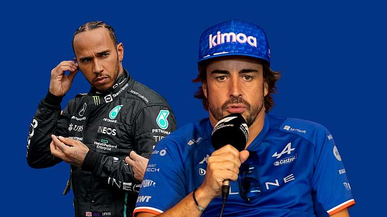 Fernando Alonso Makes Bitter Claim About Lewis Hamilton's Success