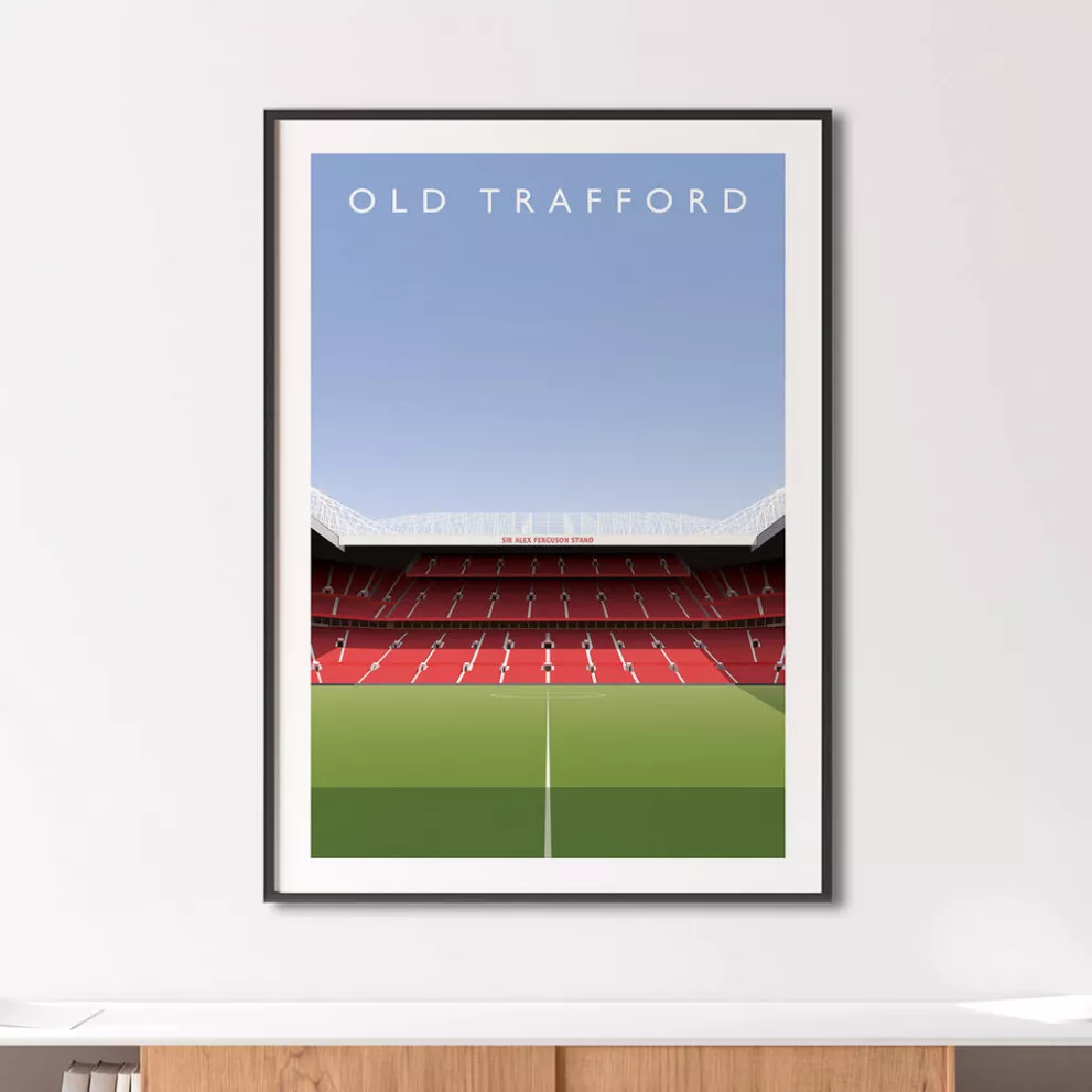 Manchester United Poster Old Trafford Gift