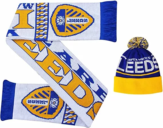 Leeds hat and scarf gift