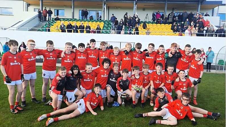 The victorious Naomh Micheal side (Picture courtest of the club's facebook page)