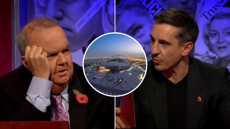 Gary Neville Left Squirming After Ian Hislop Calls Out Qatar Hypocrisy