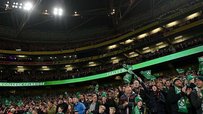 Please Let This Be The End Of Tannoy Music During Ireland Rugby Matches