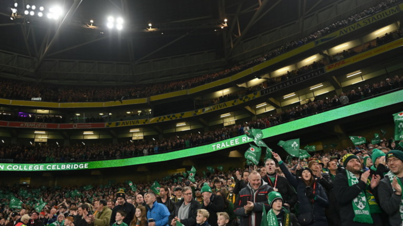 Please Let This Be The End Of Tannoy Music During Ireland Rugby Matches