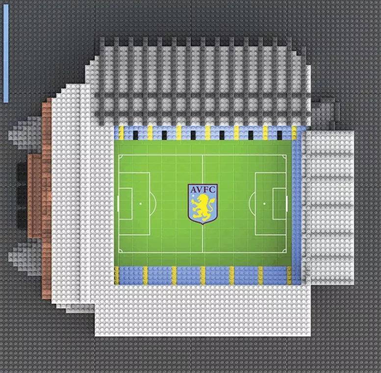 villa stadium model gift