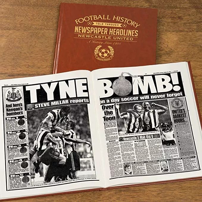 Newcastle United Personalised Gift Book
