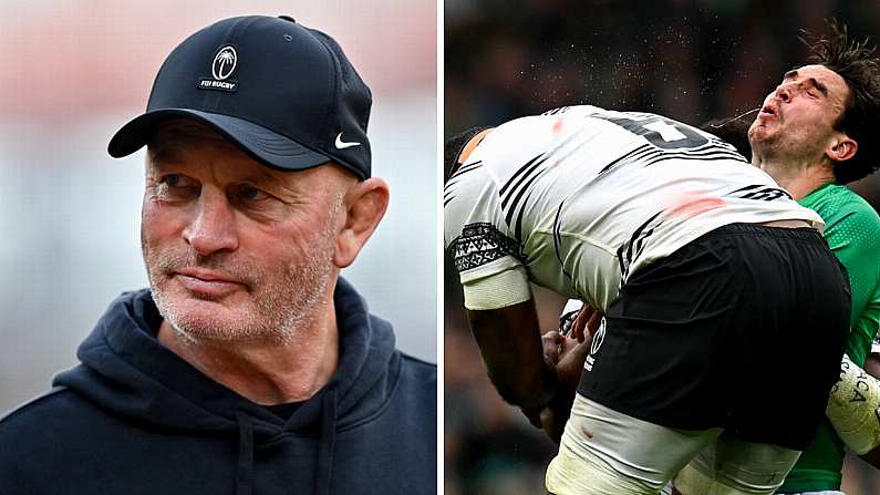 Vern Cotter Bizarrely Questions Fiji Red Card In Defeat To Ireland