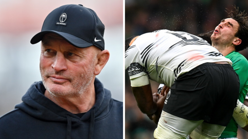 Vern Cotter Bizarrely Questions Fiji Red Card In Defeat To Ireland