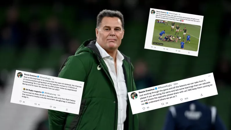 Rassie Erasmus Outdoes Himself With 5 More Twitter Videos Criticising Last Night's Officiating