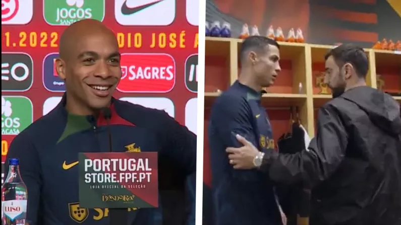 Portugal Player Explains What Ronaldo Snub Was Really About