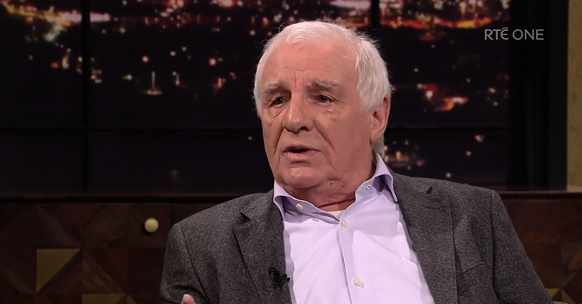 Eamon Dunphy Earns Praise For Emotional Late Late Show Appearance ...