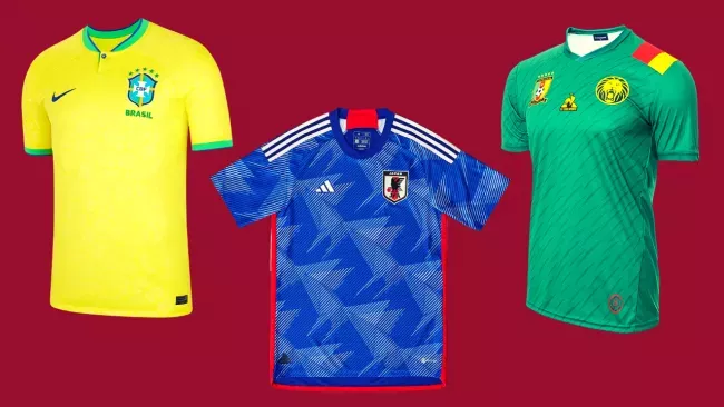 World cup jerseys ranked