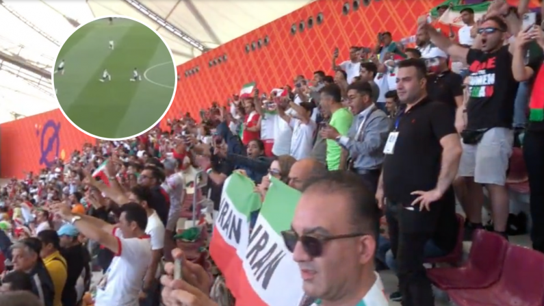 Powerful Scenes As Iran Fans Boo Their Anthem In Protest Ahead Of England Match