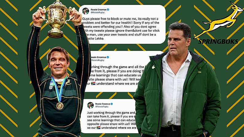 Former Springbok Captain Condemns Rassie Erasmus' Behaviour