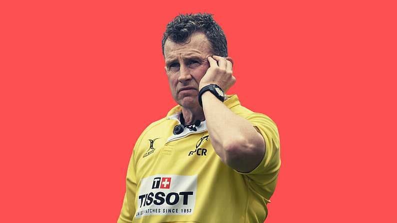 Nigel Owens has shared a homophobic letter he received in the post (Photo: Sportsfile)