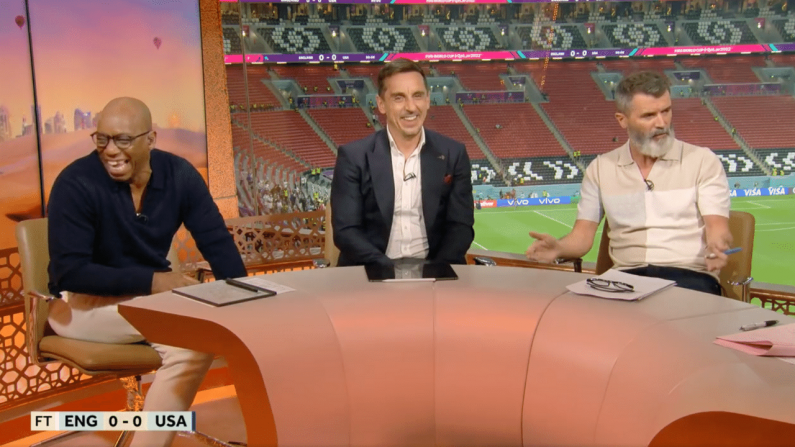 Roy Keane Couldn't Resist England 'Darts' Dig After Shocking USA Performance