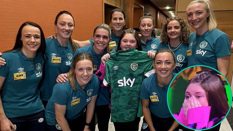 The Entire Irish Women's Football Team Wishing Young Fan Emmie A Happy Birthday On The Toy Show Has Us In Bits