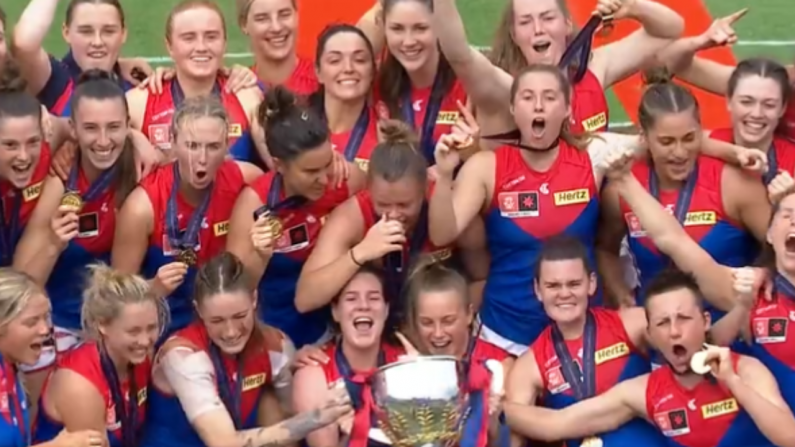 Sinéad Goldrick and Blaithin Mackin Win AFLW Title With Melbourne