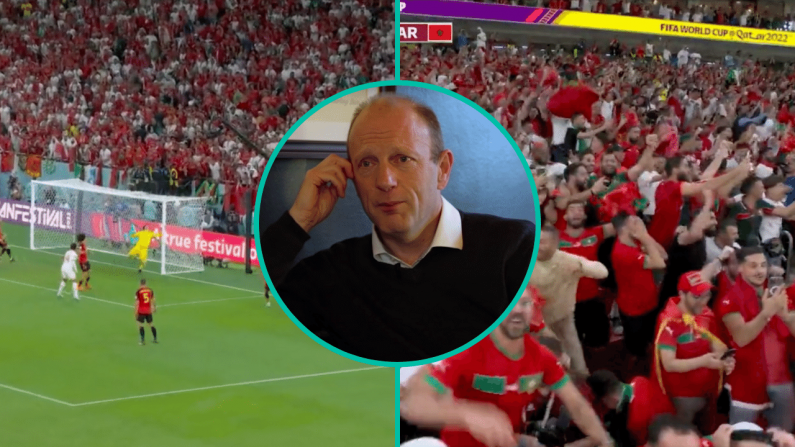 Viewers Were Blown Away By Peter Drury Commentary During Momentous Morocco Win