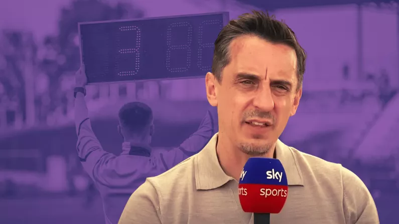 Gary Neville Hammers Premier League's 'Arrogant' Response To World Cup Added Time Policy