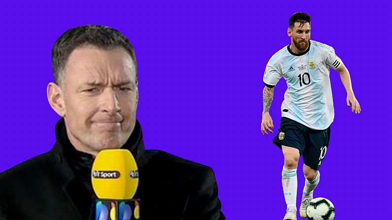 Chris Sutton Slams Antics Of Messi To Win Penalty For Argentina