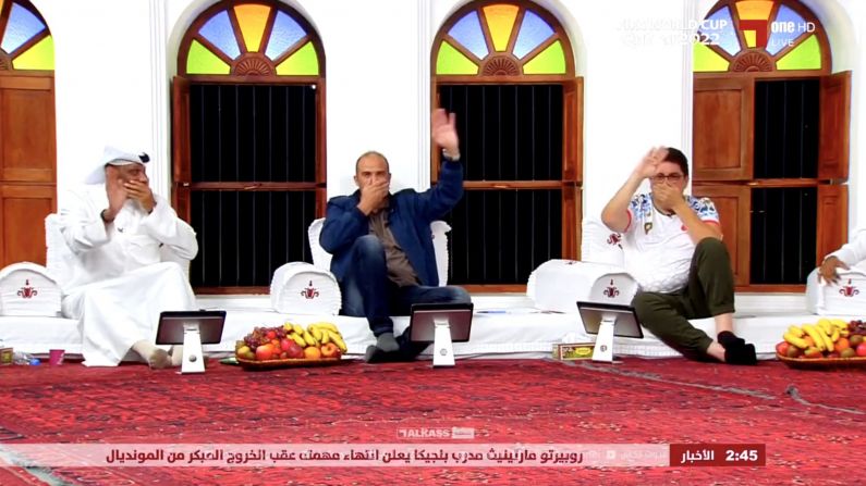 Qatari TV Presenters Criticised For Mocking Germany Protest After World Cup Exit