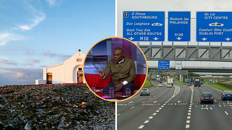 Joseph N'Do Leaves RTÉ Studio In Stiches With Croagh Patrick-M50 Comparison