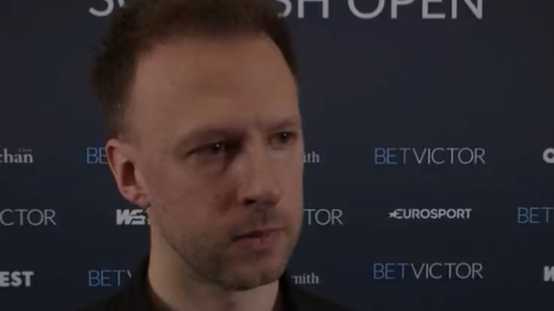 Watch: Judd Trump Gave One Of The Most Downcast Interviews Of All Time After Losing In Scottish Open