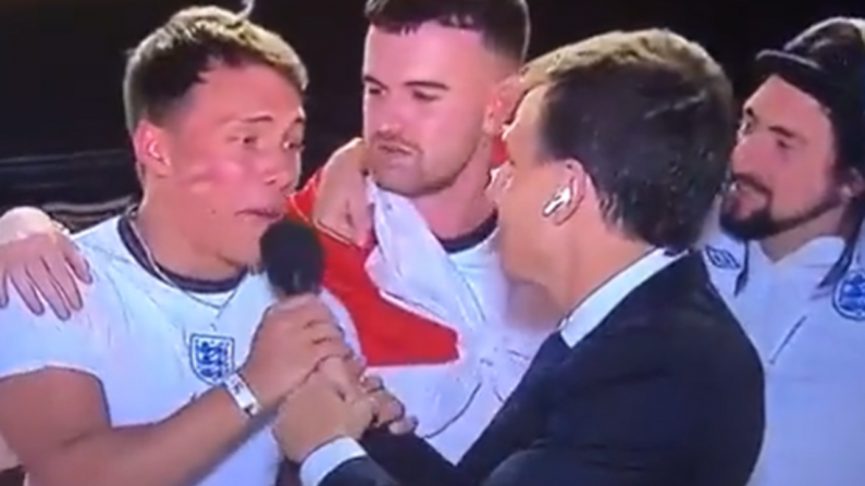 England Fan's Palestine Comment On Israel TV Did Not Go Down Well