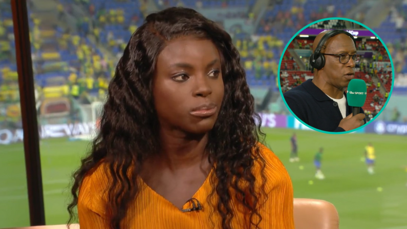 Ian Wright Defends Eni Aluko From Online Abuse After On-Air Mistake