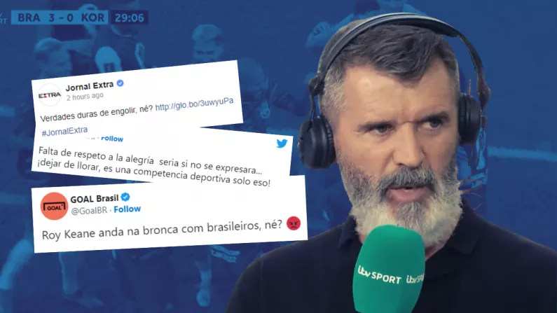 Brazilian Football Fans Livid With Roy Keane Celebration Criticism