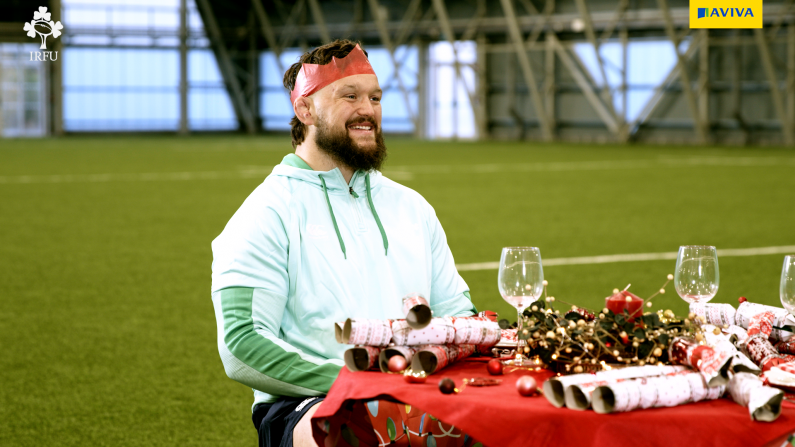 Irish Rugby Stars Sit Down For Some Christmas Craic